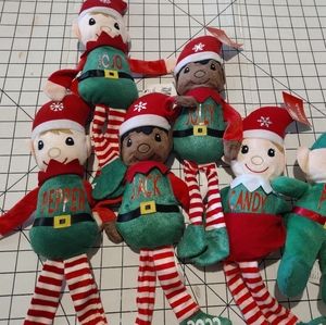 Pre named Christmas Elves